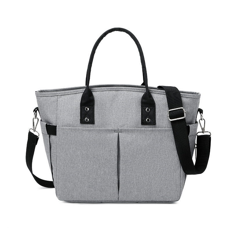 LWomen Large Capacity Lunch Box Insulated Bag Ladies Picnic Food Shoulder Bags
